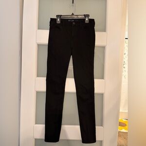 Hollister Black Mid-Rise Super Skinny Jeans